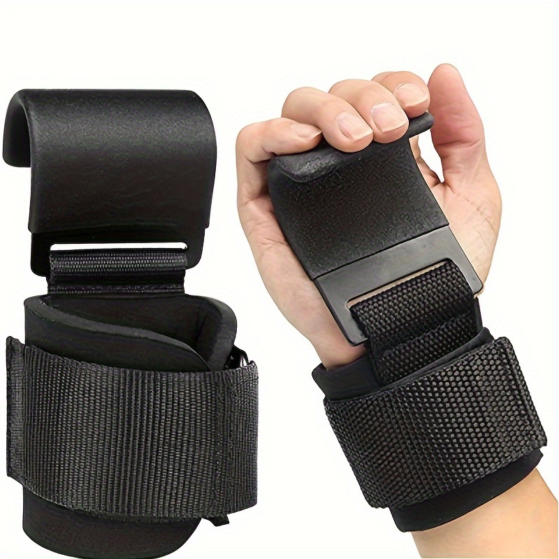 Wrist Wraps Weightlifting Support - 2 ชิ้นฟิตเนสสควอต, ยกน้ำหนัก, ดึงขึ้น, สายรัดข้อมือ, อุปกรณ์กีฬาบาร์แนวนอน,