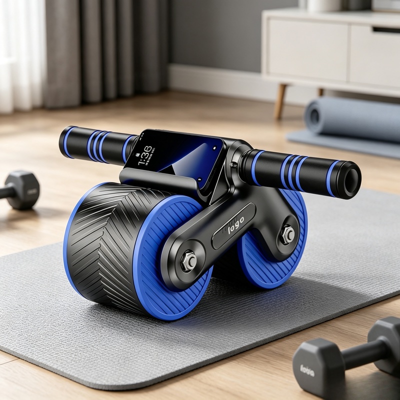 ลูกกลิ้งบริหารหน้าท้องแบบล้อคู - Ab Roller Wheel With Elbow Support บทวิจารณ์และราคา
