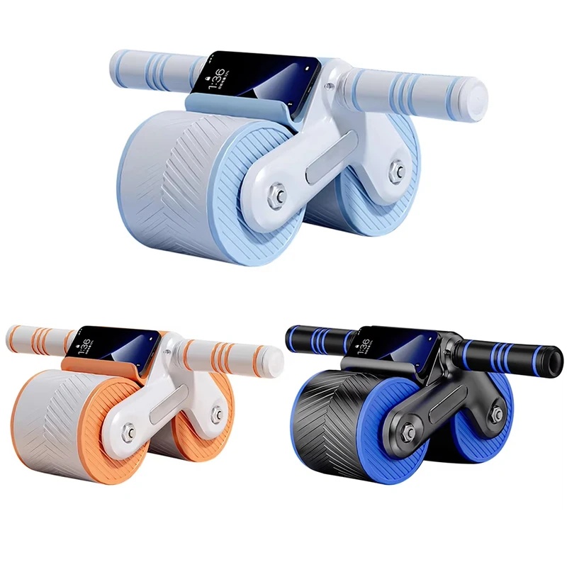 ลูกกลิ้งบริหารหน้าท้องแบบล้อคู - Ab Roller Wheel With Elbow Support บทวิจารณ์และราคา