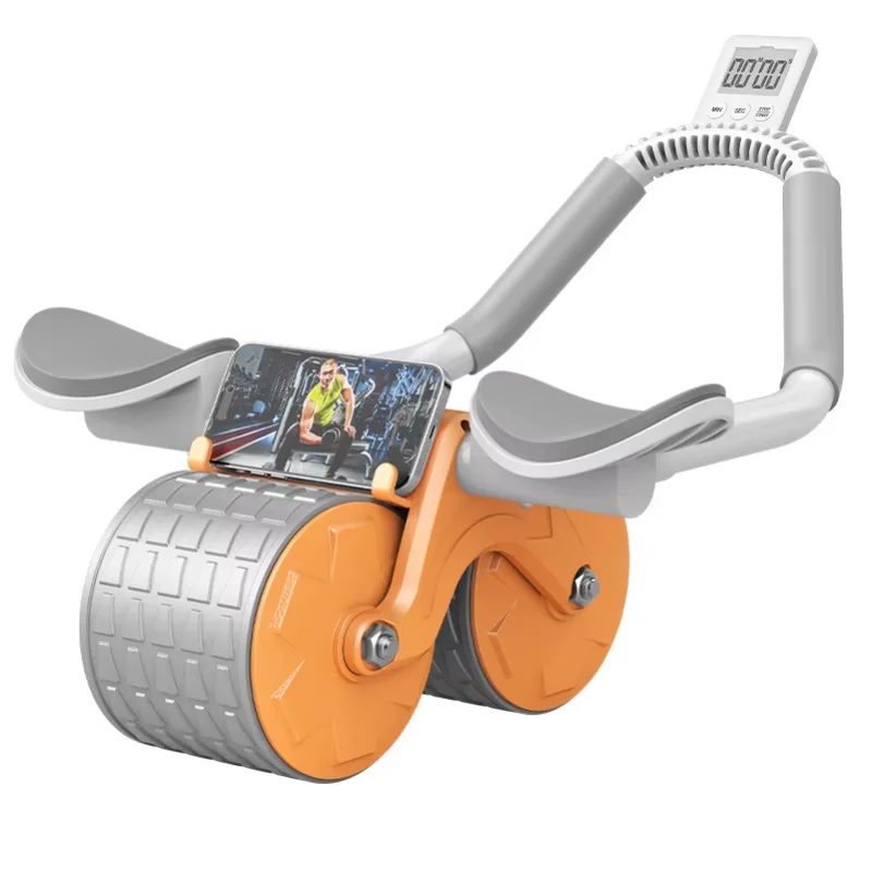 ลูกกลิ้งออกกำลังกายหน้าท้องแบบ - Ab Roller Wheel With Elbow Support บทวิจารณ์และราคา