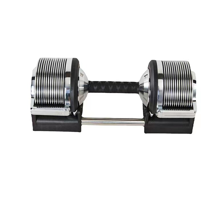 เครื่องออกกำลังกายดัมเบลปรับน้ - Adjustable Dumbbell Pair 40Kg บทวิจารณ์และราคา