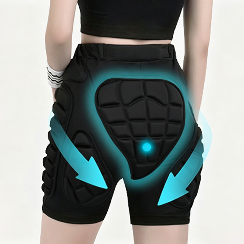 กางเกงขาสั้นบุฟองน้ำพร้อมแผ่นร - Cycling บทวิจารณ์และราคา