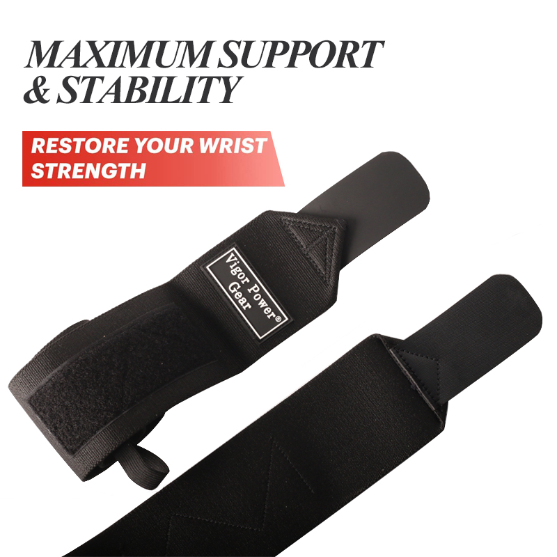 สายรัดข้อมือแบบแข็งเสริมแผ่นรอ - Wrist Wraps Weightlifting Support บทวิจารณ์และราคา