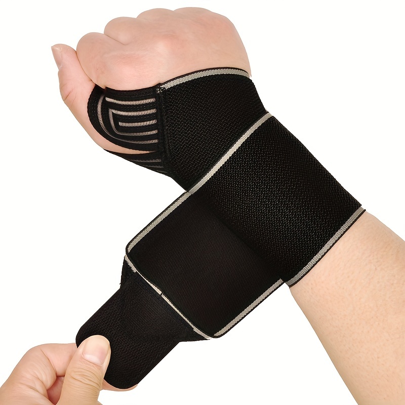 สายรัดพยุงข้อมือแบบปรับได้ 1 ช - Wrist Wraps Weightlifting Support บทวิจารณ์และราคา