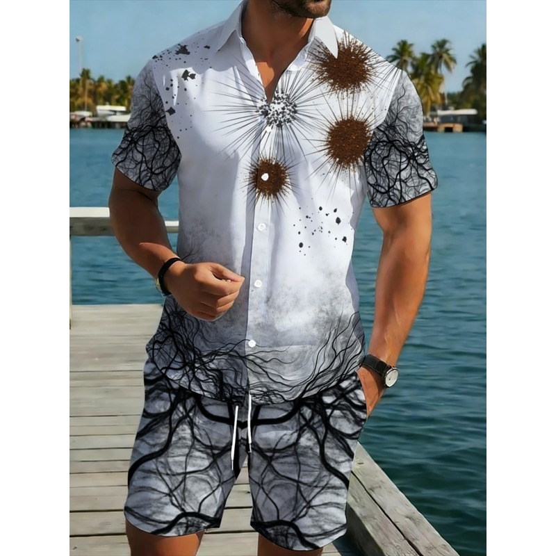 ชุดเสื้อเชิ้ตพิมพ์ลายพร้อมกางเ - Hiking บทวิจารณ์และราคา