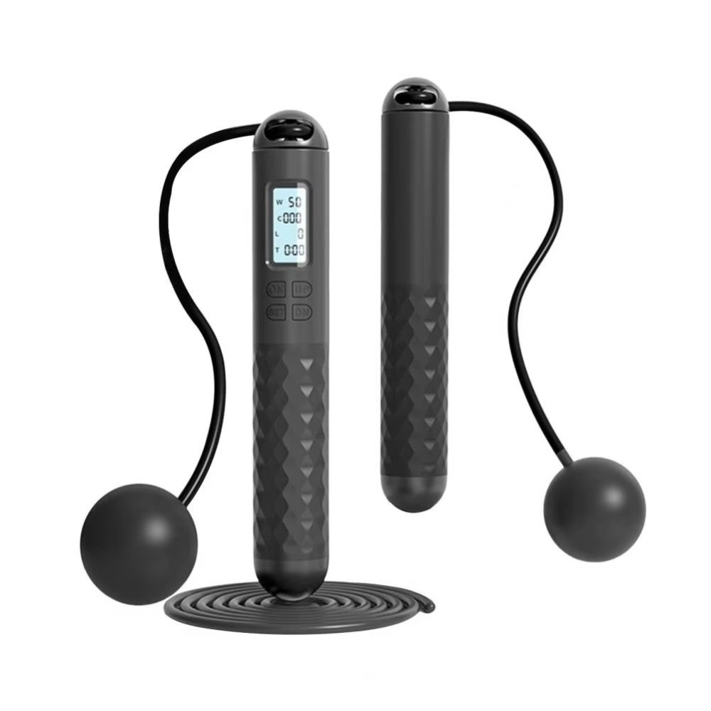 เชือกกระโดดไร้สายพร้อมตัวนับน้ - Smart Jump Rope Digital Counter บทวิจารณ์และราคา